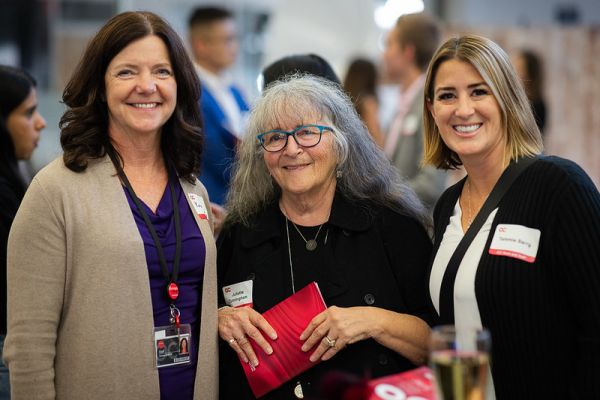  staff and alumni gather at 60th social